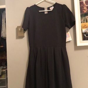 Large black lularoe Amelia dress